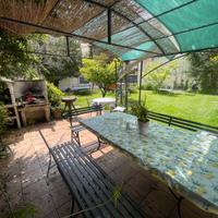 Gazebo in ferro artigianale + 4 panche abbinate