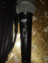 Microfono shure c 606