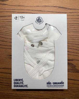 Body Petit Bateau nuovi 12 mesi