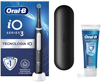 Oral-B Spazzolino Elettrico Ricaricabile iO 3 Nero