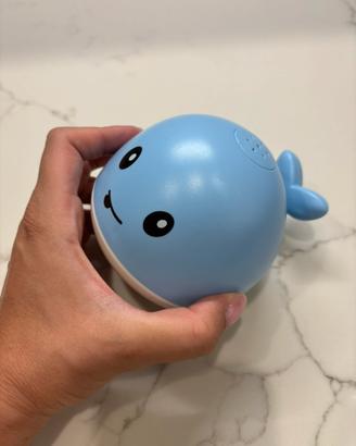 Giocattolo da bagno a forma di balena