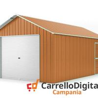 Baracca cantiere 438x724 saracinesca legno chiaro