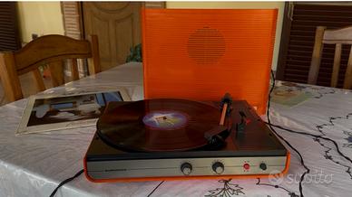Giradischi europhon bauletto vintage