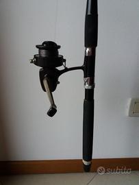 Canna da pesca e mulinello daiwa 7270a