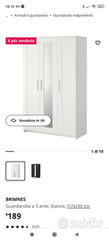 Armadio Brimnes Ikea