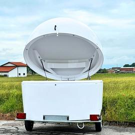 Chiosco food truck rimorchio