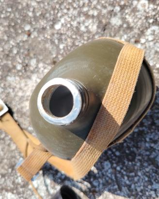 borraccia in alluminio anni 70