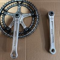 Guarnitura e pedivella Rino vintage