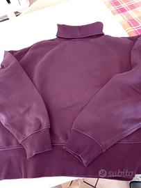 Felpa donna tg.L vinaccia