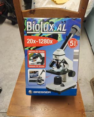 Microscopio biologico Bresser Biolux AL 20x-1280x