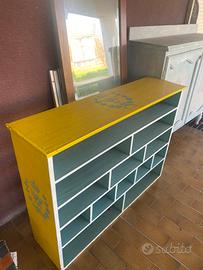 Libreria in legno anni 60