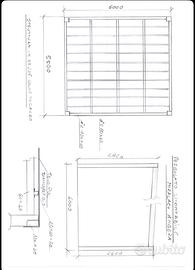 Pergolato Acciaio Sr 235 6X5,50