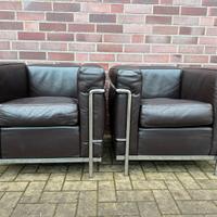 CASSINA 2 LC2 in Pelle marrone TN