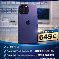 IPHONE 14 PRO MAX 256GB USATO GARANZIA: 1 ANNO