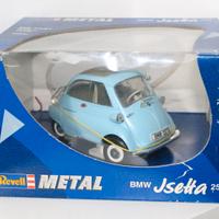 REVELL - METAL 1/18 - BMW ISETTA 250 - Die Cast - 