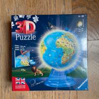 Puzzle 3D mappamondo