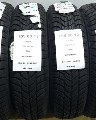 4 GOMME 155 80 13 SAVA BR2084