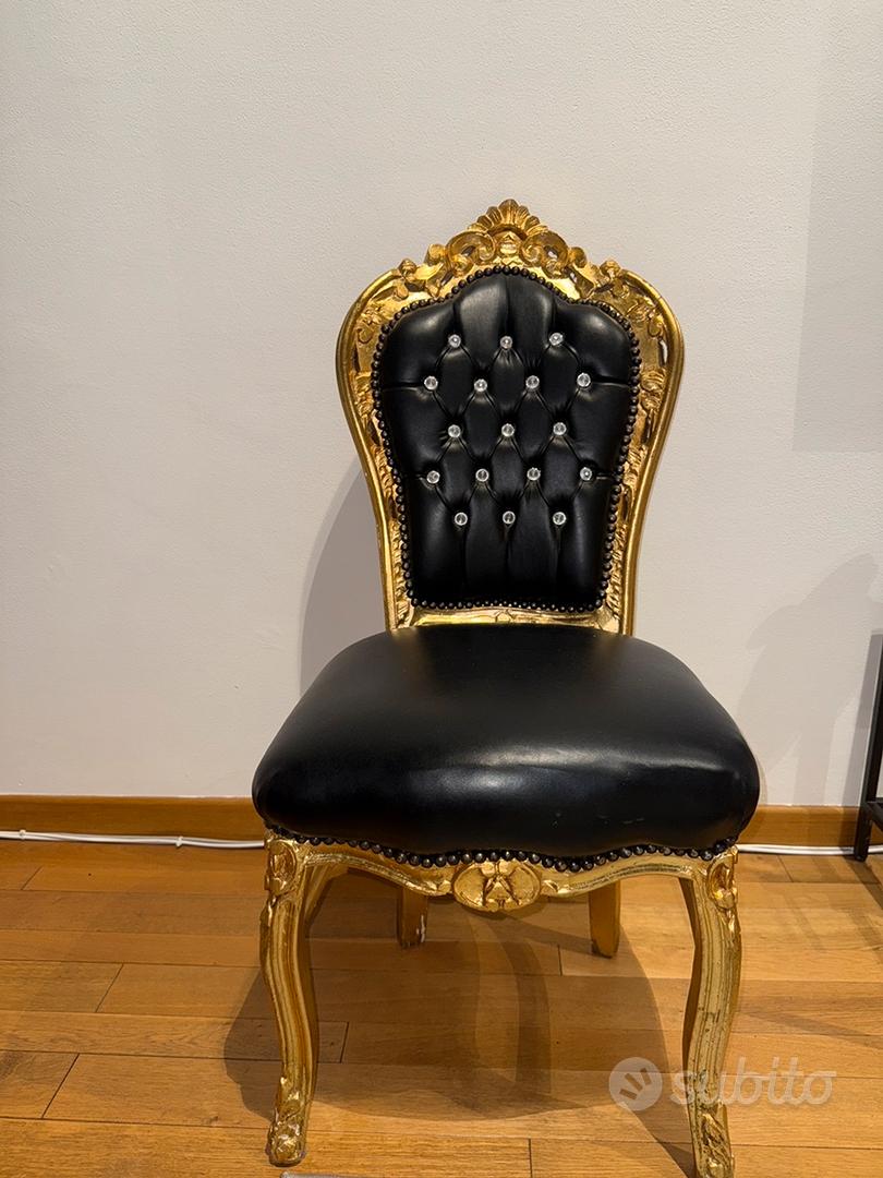HOT Oro Sedie Stile Barocco Piemontese Sedie Stile Barocco