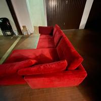 Divano rosso