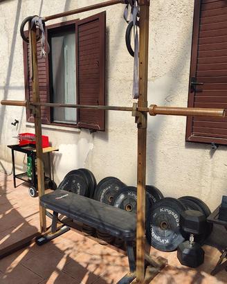 Rack e bilanciere olimpionico