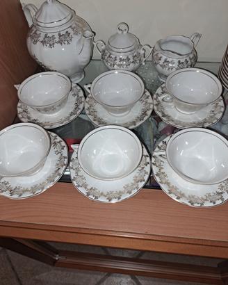 Set da tè Bavaria vintage 1950