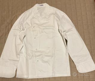 Giacca da cuoco classica bianca