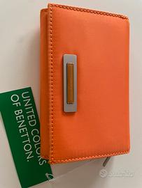 Portafoglio arancione originale  Benetton