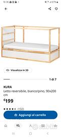 letto kura ikea