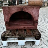 Forno a legna in refrattario speciale
