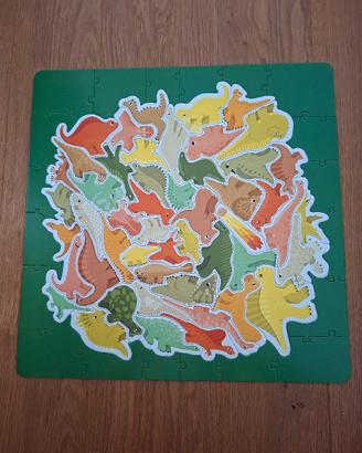 Puzzle dinosauri 