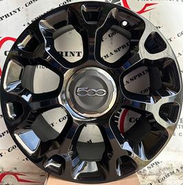 4 CERCHI IN LEGA ORIGINALI RAGGIO 17 FIAT 500L