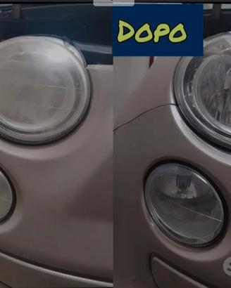 rigenerazione fanali auto
