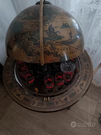 mobile bar mappamondo 