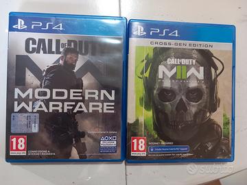 Modern Warfare 1 e 2 PS4