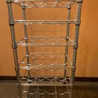 Portabottiglie in metallo