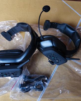 cuffie pilota meccanico modellismo rc