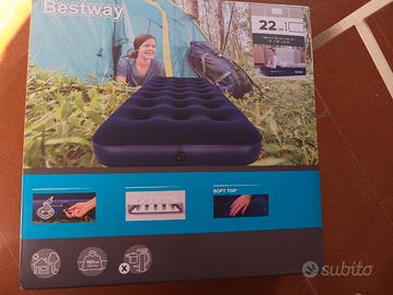 materassino da tenda singolo nuovo