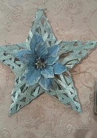 Ghirlanda Natalizia Stella con luce