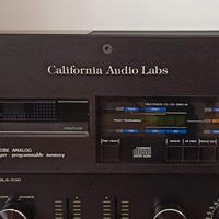 California Audio Lab Tempest cd valvole valvolare