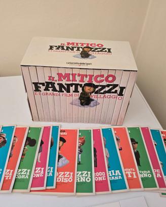 Cofanetto DVD collezione film Fantozzi.