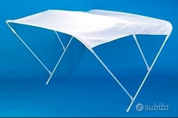 Tendalino 3 archi in alluminio colore bianco o blu