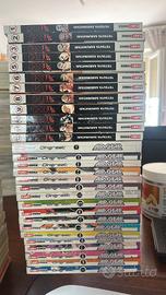 Blocco serie fumetti manga