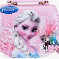Borsa Viaggio Tracolla bambina frozen rosa
