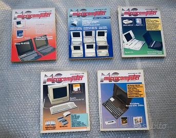Riviste informatica MC Microcomputer numeri vari