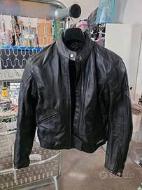 Giacca moto donna pelle