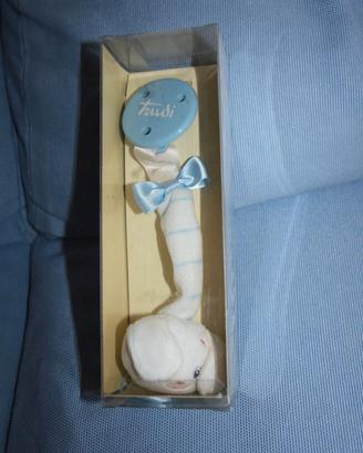 Catenella per ciuccio cagnolino Trudy.