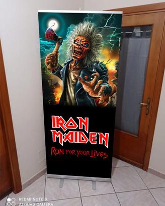 Iron Maiden "Run for your lives tour"espositore