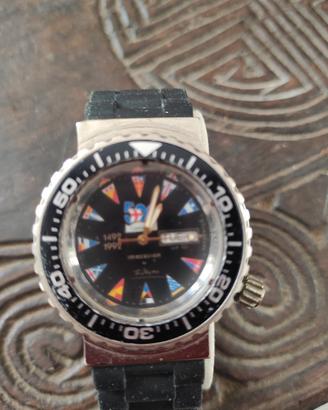 orologio stendardo anniversario Colombo 