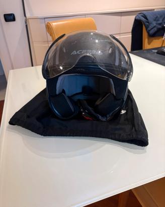 Casco Acerbis Jet Nero Opaco Taglia S