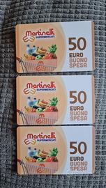 Tessere spesa “ Martinelli supermercati “